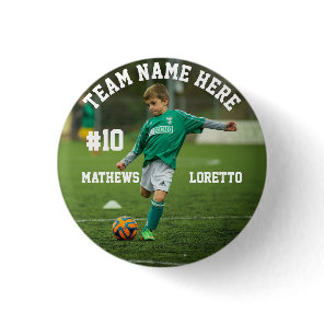 Team Name Player Photo Number & Name Soccer Button
