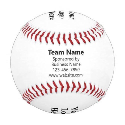 Team Name Sponsor Business Name Phone Website Baseball