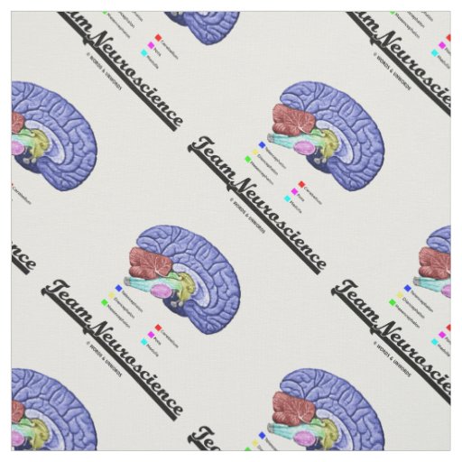 Team Neuroscience Brain Anatomy Attitude Fabric