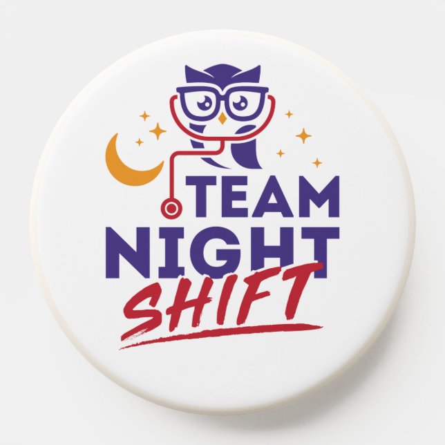Team Night Shift Hospital Doctor Nurse Staff PopSocket (Popsocket)
