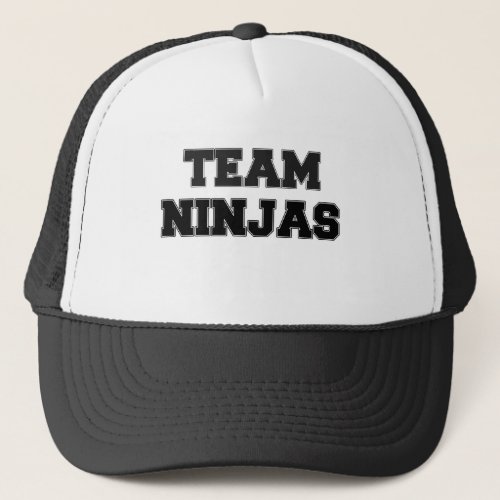 Team Ninjas Trucker Hat