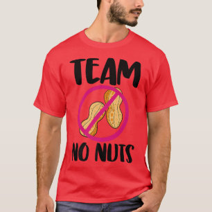 Team No Nuts Funny Gender Reveal T-Shirt