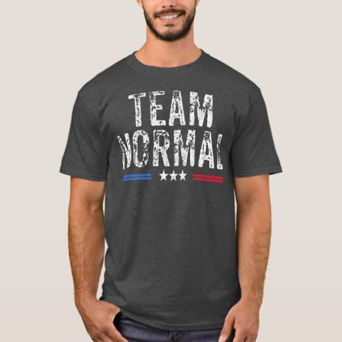 Team Normal TEAMNORMAL TEAM NORMAL Patriotic  T_Shirt