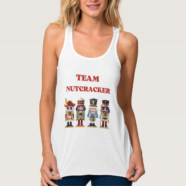 Team Nutcracker  Tank Top (Front)