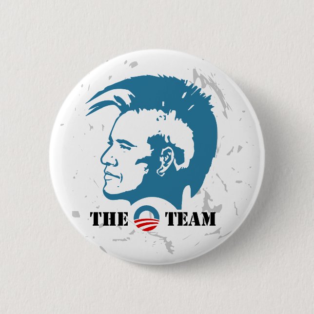 Team Obama 2012 Button (Front)