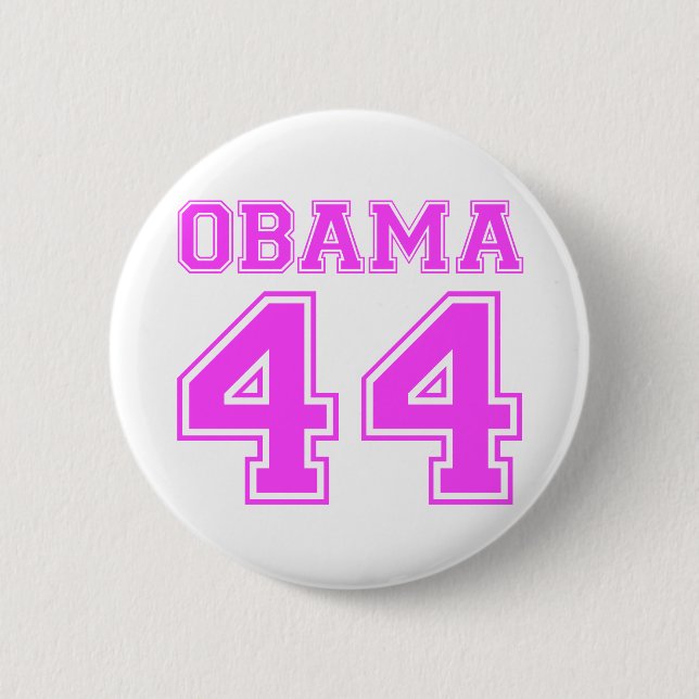 team obama pinback button (Front)