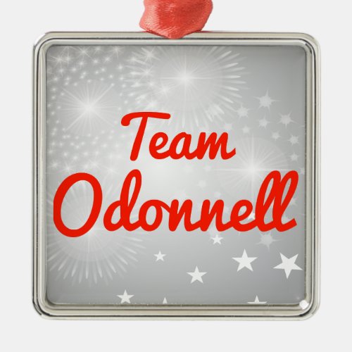 Team Odonnell Metal Ornament