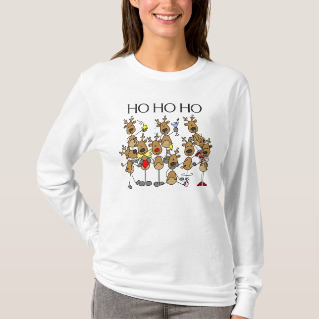 Team of Reindeer T-Shirt (Front)