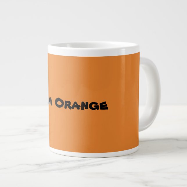 Team Orange Giant Coffee Mug (Front Right)