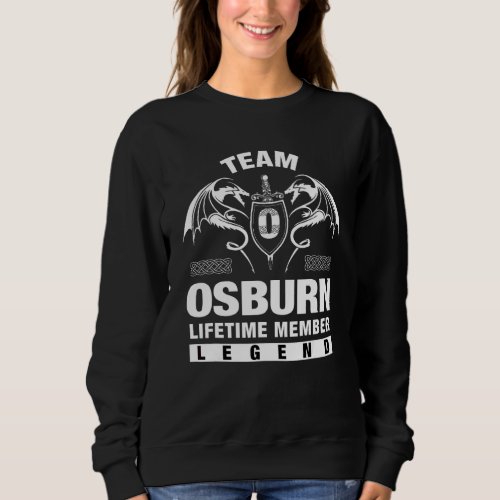 Team Osburn Lifetime Member Sweatshirt