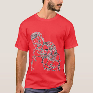 Team outfit wedding bride and groom  T-Shirt