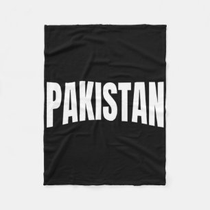 Team Pakistan World Cricket Cup Fan Shirt Jersey Fleece Blanket