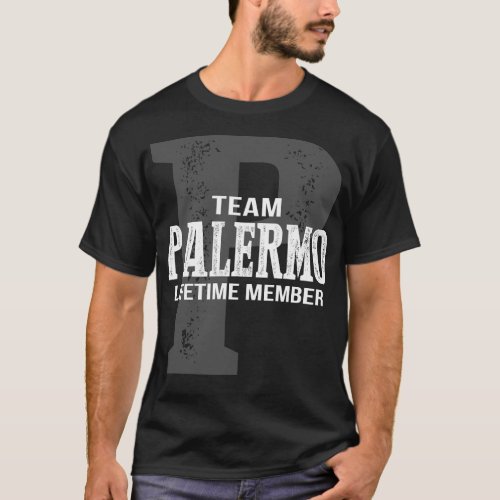 Team PALERMO Lifetime Member T_Shirt