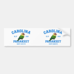 Team Parakeet Bumper Sticker