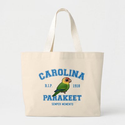 Team Parakeet Large Tote Bag