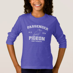 Team Passenger Pigeon Girls' Basic Long Sleeve T-Shirt