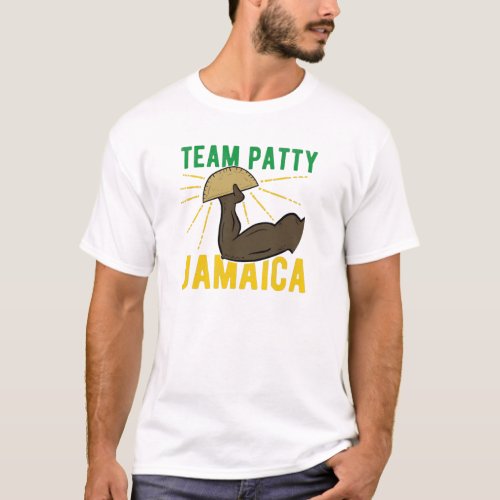 Team Patty Jamaica Funny Jamaican Patty Lover T_Shirt