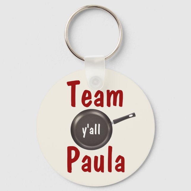 Team Paula - Y'all Keychain (Front)