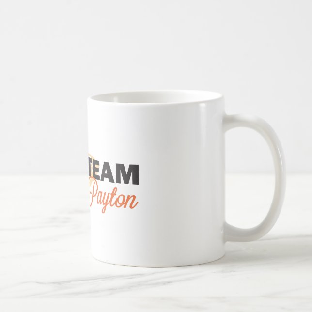 Team Payton Coffee Mug (Right)