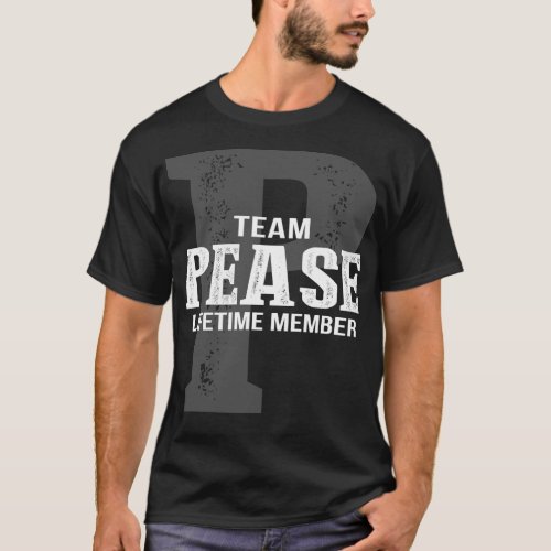 Team PEASE Lifetime Member T_Shirt