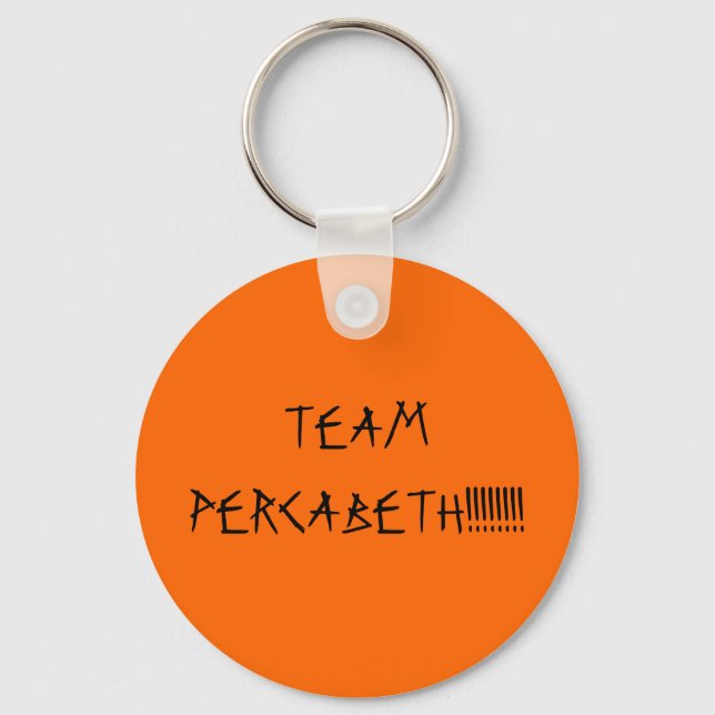 TEAM PERCABETH!!!!!!!! KEYCHAIN (Front)