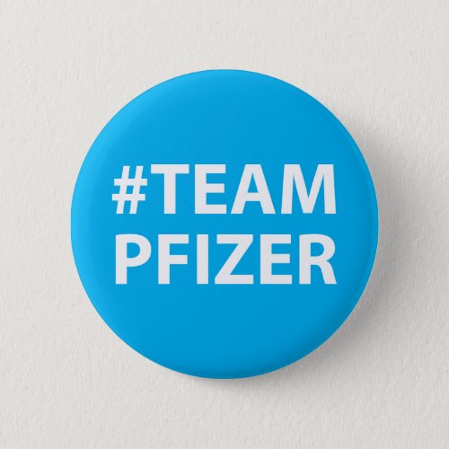 Team Pfizer Covid Badge Pin Button Vaccine