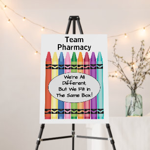 Team Pharmacy Technician Poster Board