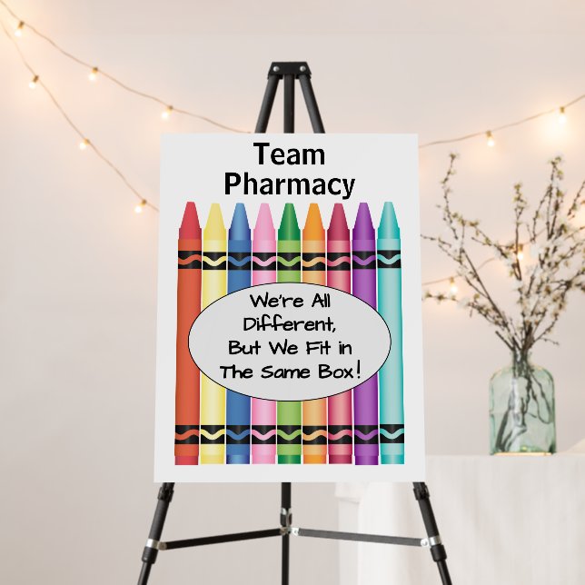 Team Pharmacy Technician Poster Board (In Situ (Stand))