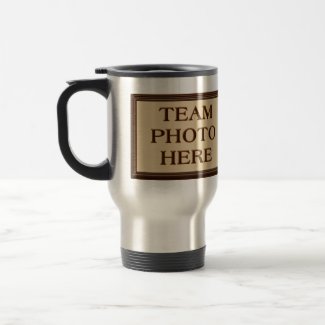 Team Photo and Your Text Football Gift Ideas Mugs