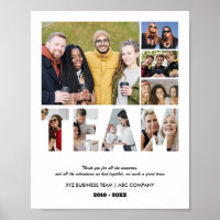 Team Photo Collage Coworker Farewell Party