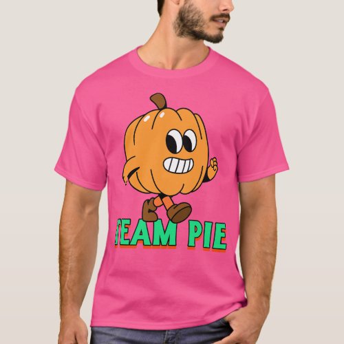 Team Pie Pumpkin Pie Thanksgiving Halloween 1 T_Shirt