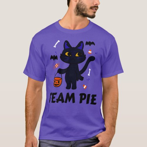 Team Pie Pumpkin Pie Thanksgiving Halloween 6 T_Shirt