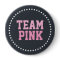 Team Pink Chalkboard Baby Gender Reveal