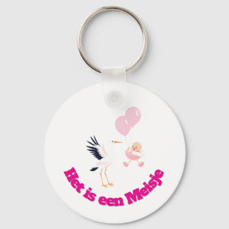 Team Pink - Gender Reveal Design Keychain