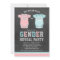 Team Pink or Blue Chalkboard Gender Reveal