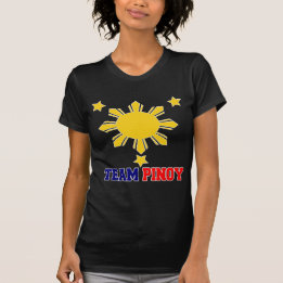 Team Pinoy 3 stars and a Sun T-Shirt