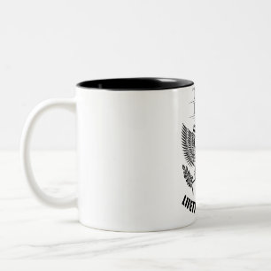 Team Pitts Lifetime member Two-Tone Coffee Mug