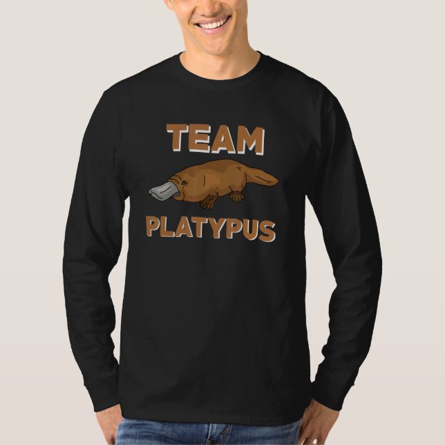 Team Platypus Apparel Platypuses   T-Shirt (Front)