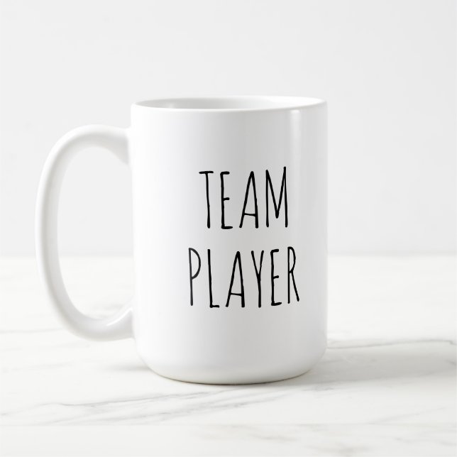 Team Player Coffee Mug (Left)