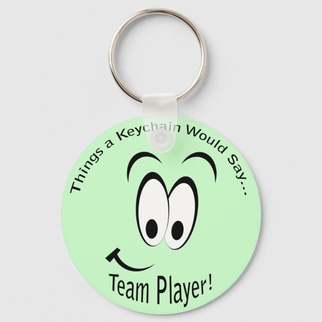 Team Player Lt Keychain (Front)