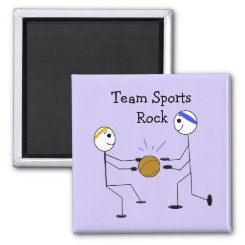 Team Players Rock Magnet