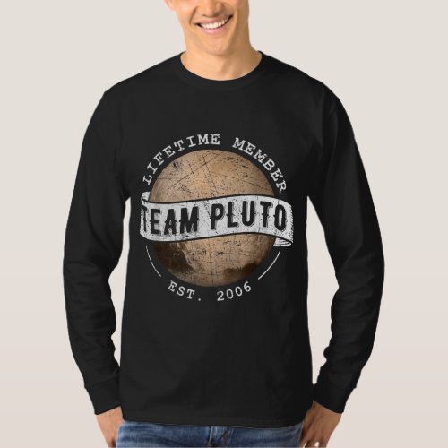 Team Pluto _ Astronomy And Space T_Shirt