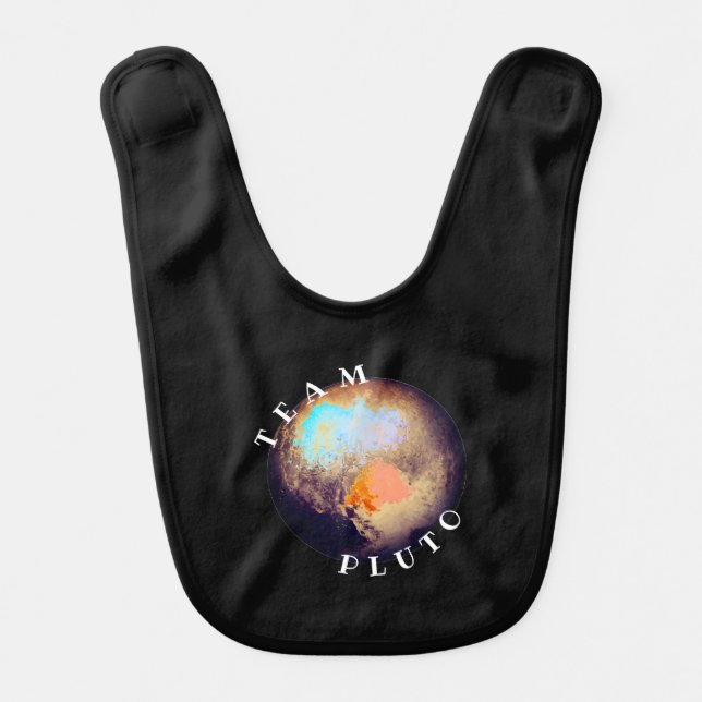 Team Pluto Baby Bib (Front)