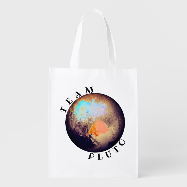 Team Pluto Grocery Bag (Front)