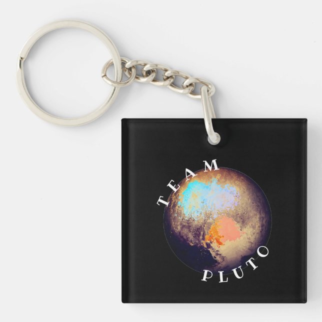Team Pluto Keychain (Front)