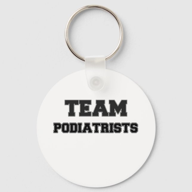Team Podiatrists Keychain (Front)