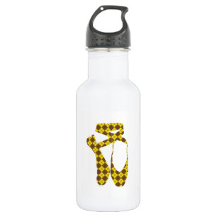 Team Pointe Ballet Argyle Water Bottle