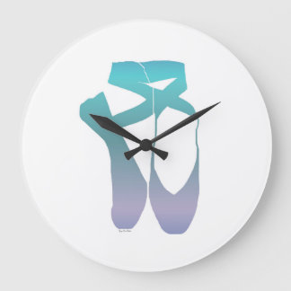 Team Pointe Ballet Ocean Large Clock
