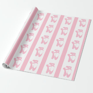 Team Pointe Ballet Pink Wrapping Paper
