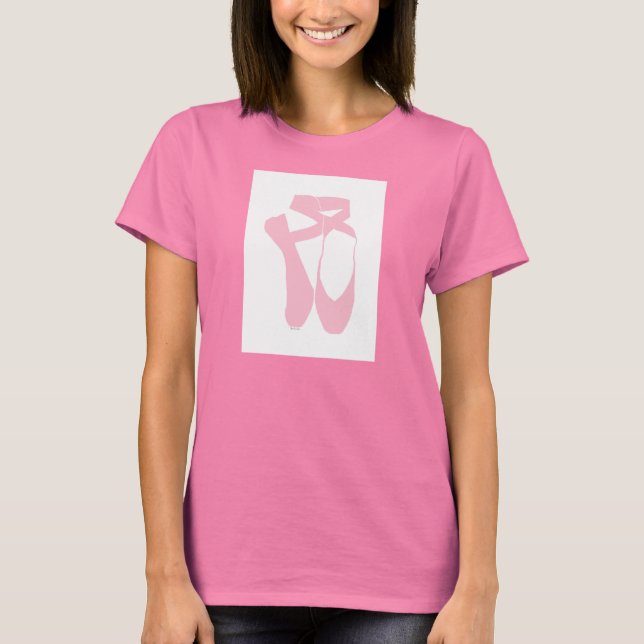 Team Pointe Pink T-Shirt (Front)